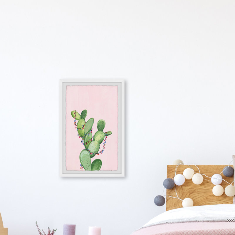 Peruvian Christmas - Single Picture Frame Painting, 45cm H x 38cm W x 3.81cm D