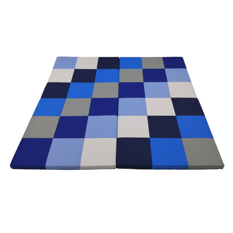 Tapis d'activité pour tout-petits 4 plis SoftScape, Marine