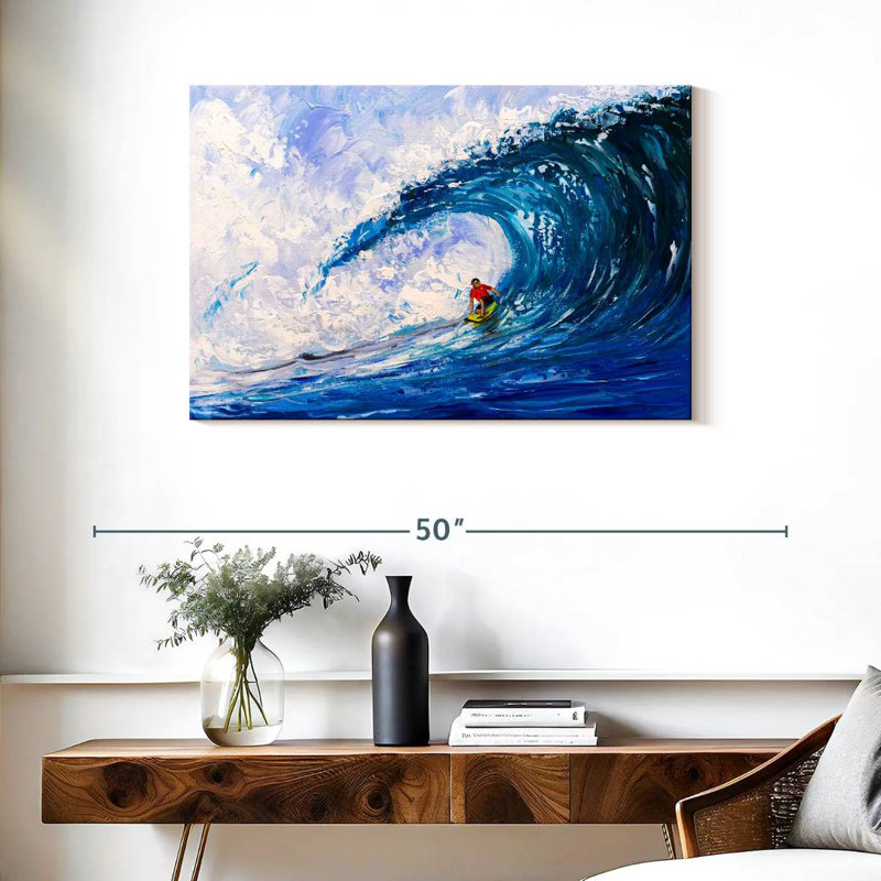 Senne Surfer, 24" H x 36" W