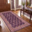 Tapis Quartz2 traditionnel à motif floral doré en polyester lavable-78058533