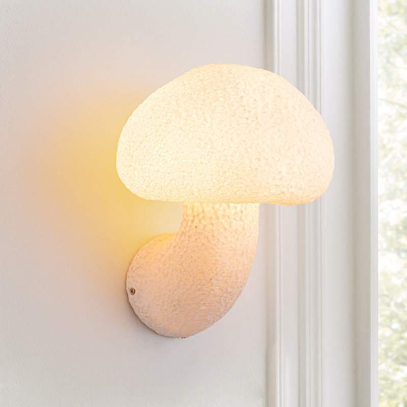 1- Light Mushroom Wall Light