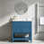 Bleu marine/blanc