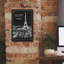 «Black Blueprint Map Eiffel Tower» par Sue Schlabach, estampe numérique sur toile-1215568484