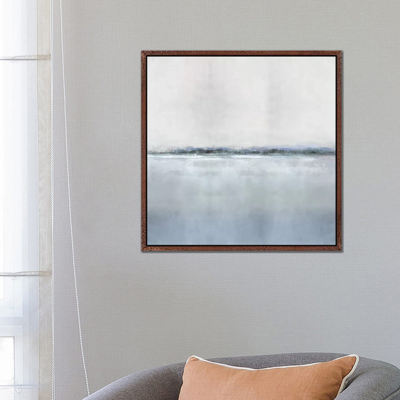 Whisper I by Rachel Springer - Print on Canvas, Classic Brown Wood Framed, 66.04 cm H x 66.04 cm W