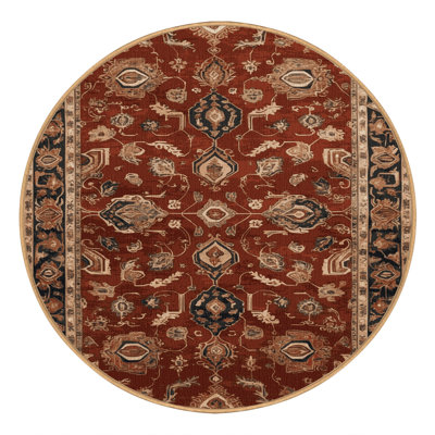 Tapis brun lavable à la machine