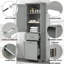 68.1" Tall Freestanding  Bathroom Storage Cabinet-543498717