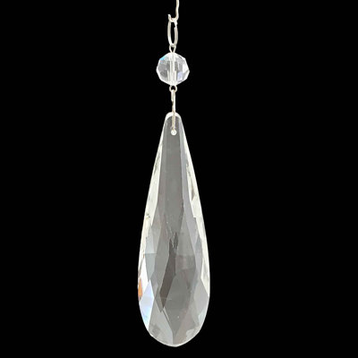 4.25'' Glass Finial Ornament