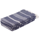 Ensemble de 4 serviettes en coton Anieta