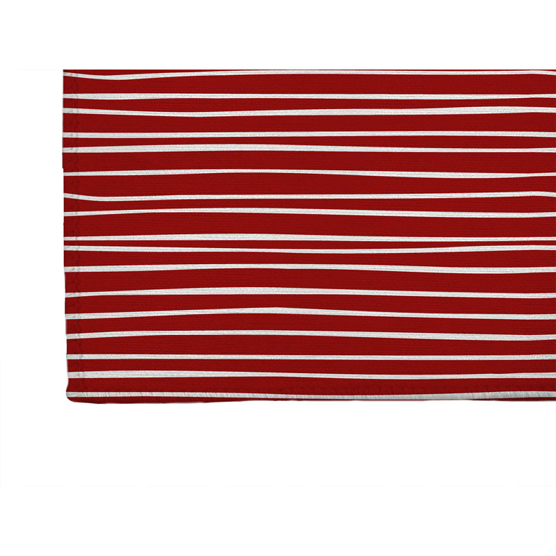 Paillasson Spinal, Cranberry Red, 36" W x 24" L