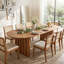 Cherry Oval Solid Wood Base Dining Table