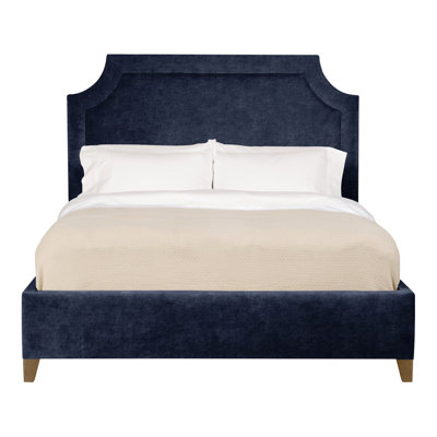 Audrey/Asher Upholstered Maple Standard Bed