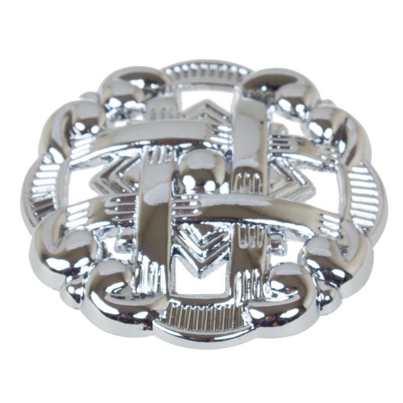 Poignée fantaisie Celtic 1 3/8 ", Chrome poli