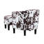 Anges Upholstered Barrel Chair with Ottoman-621981628