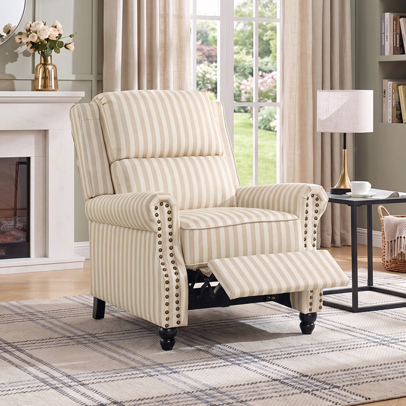 73cm Wide Lift Assist, Beige Linen Blend
