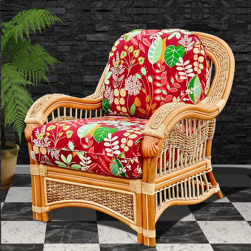 Fauteuil en polyester de 35 po de largeur Mccullers