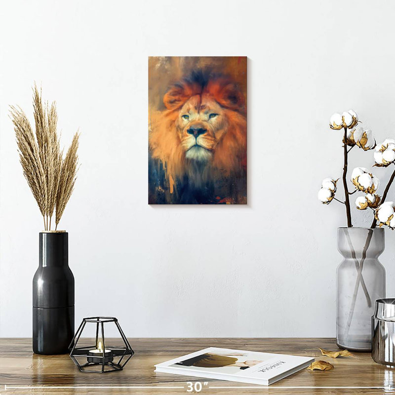 Brampt Lion Energy, 12" H x 8" W