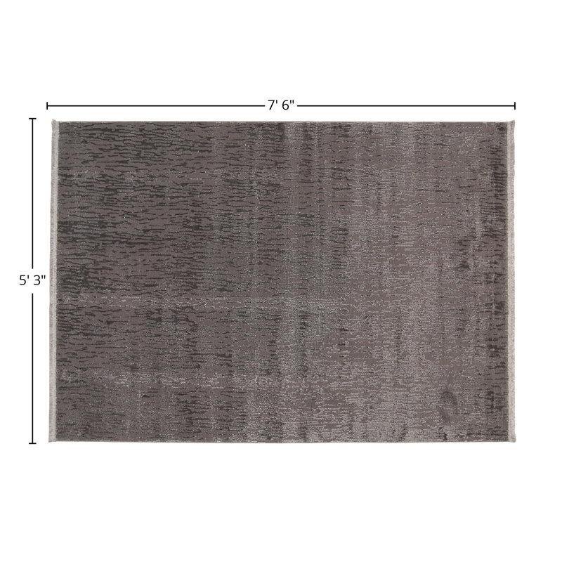 Tapis gris Alya