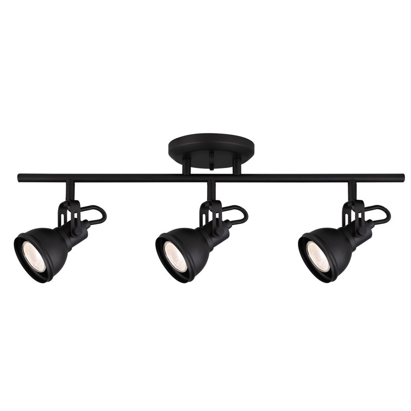 Fedler 7.28'' 3 -Light Rail Track Kit with Dimmable and Adjustable Head