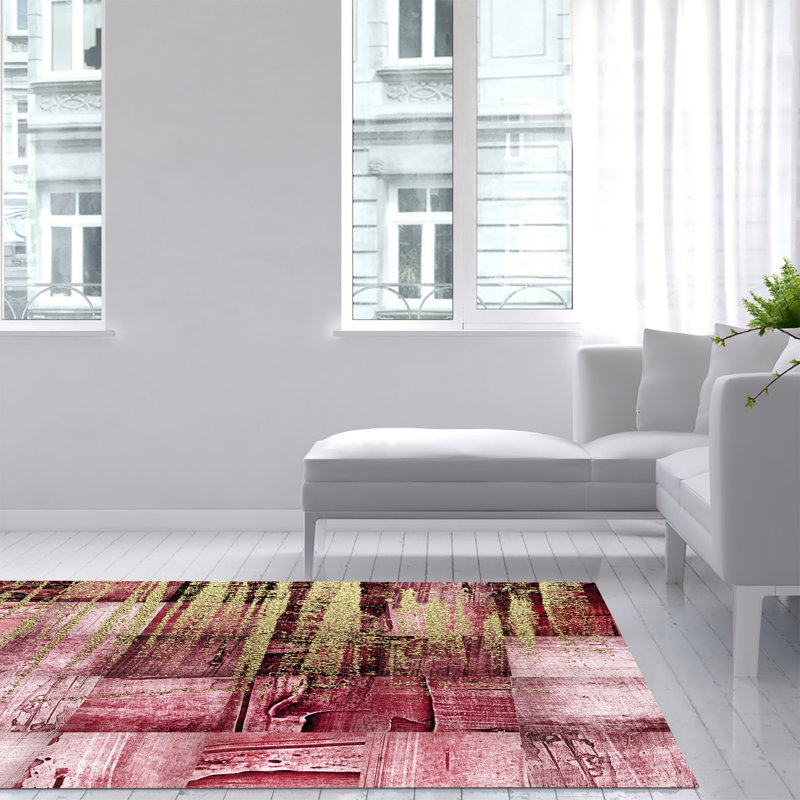 Fusako Abstract Area Rug, Rectangle 155 x 230cm