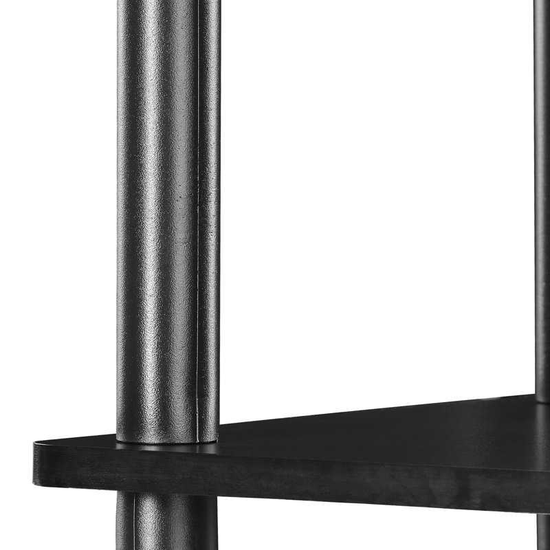 Maxine 59.9cm W Manufactured Wood Shelving Unit, Espresso
