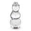 Handmade Glass Tall Snowman Figurine-1081879315