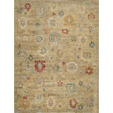 Oxford Hand-knotted Ghazni Wool, Camel Area Rug