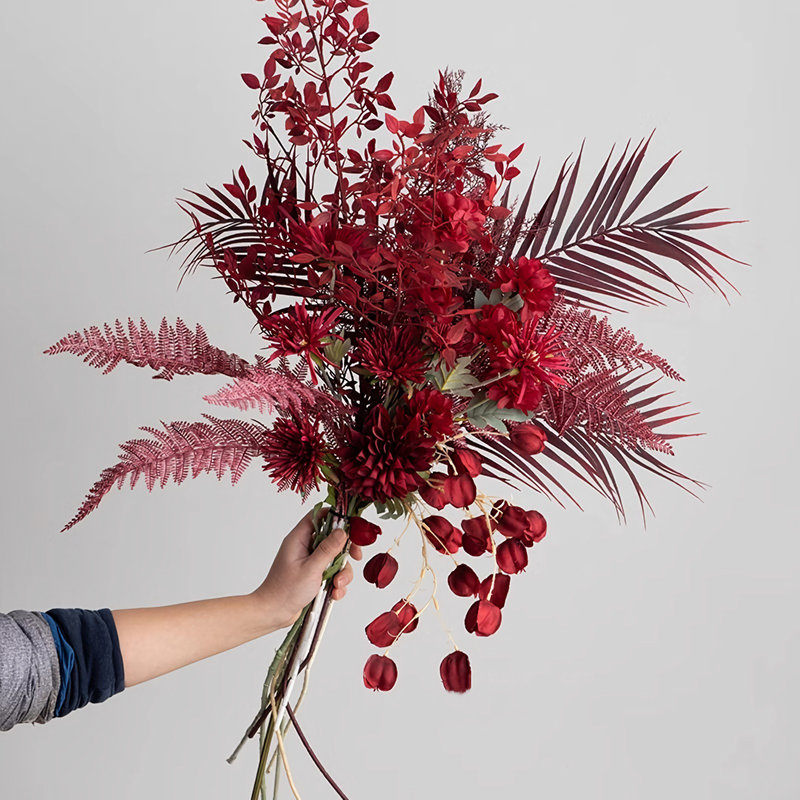 Décoration florale de bouquet simulé