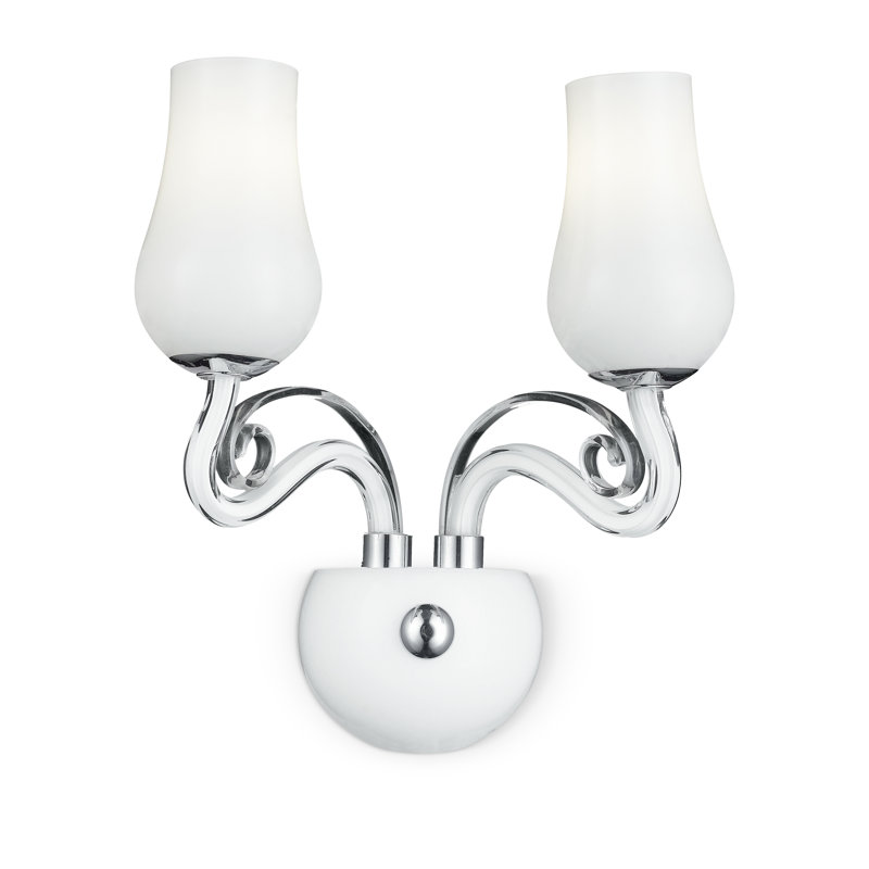 Pedro Glass Armed Sconce