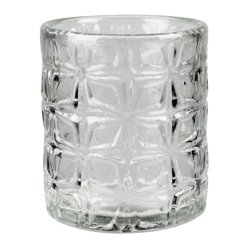 Verre pressé d'une capacité de 8 oz