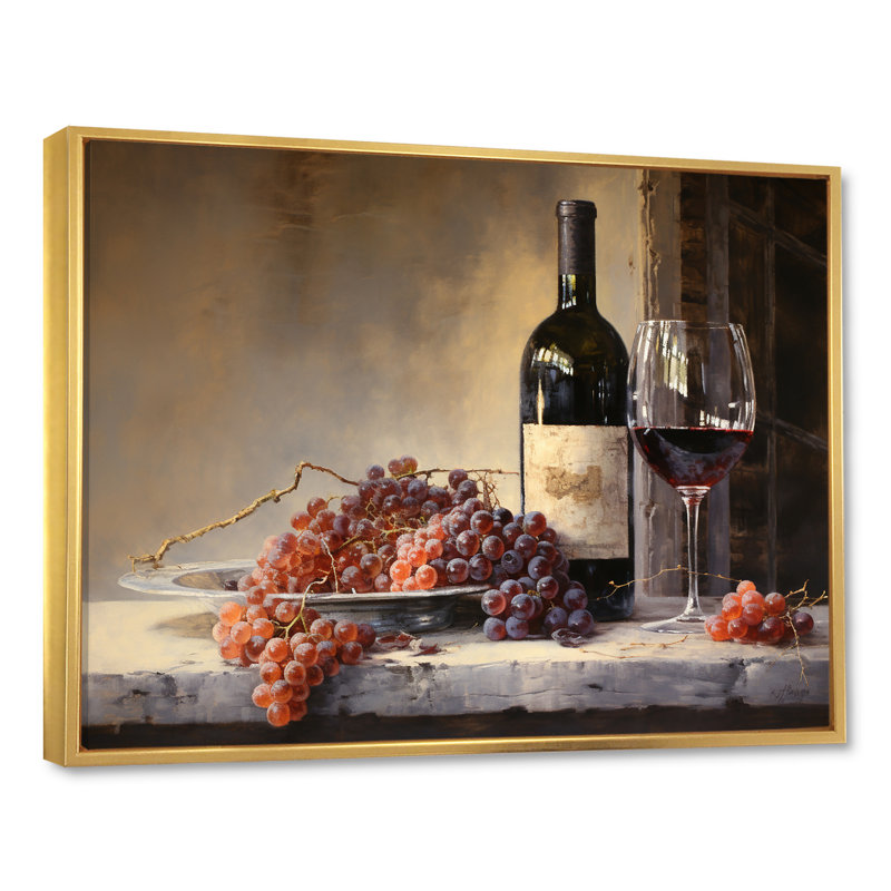 " Lush Lustre ", Gold Floater Framed, 30" H x 40" W x 1.5" D