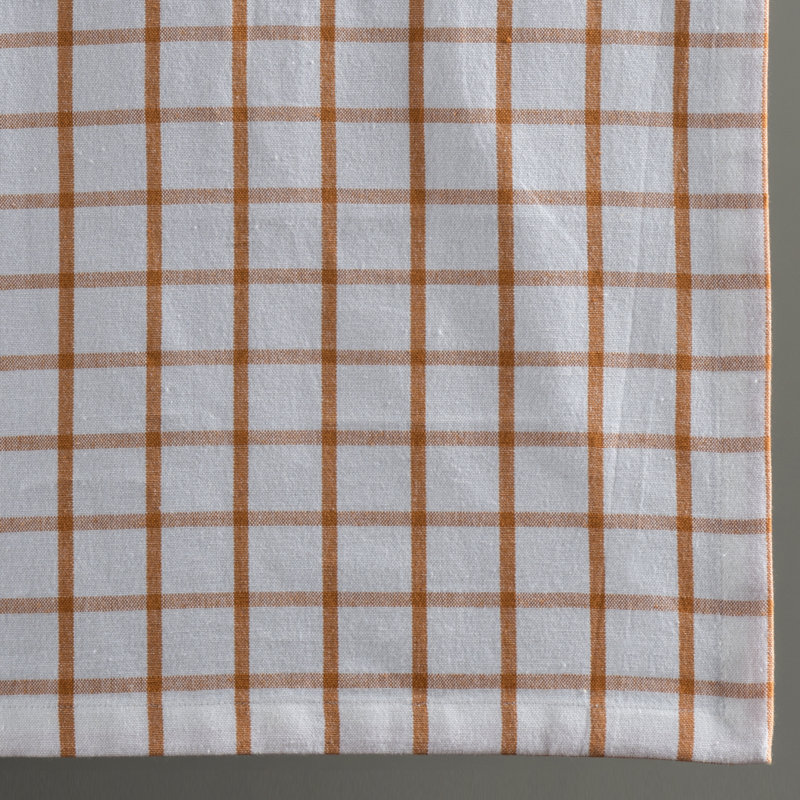 Maison d'Hermine  Solstice - Fair Blue 100% Cotton Decorative Pillow cover - 12" x 20" - Pack of 1, Apricot Tan