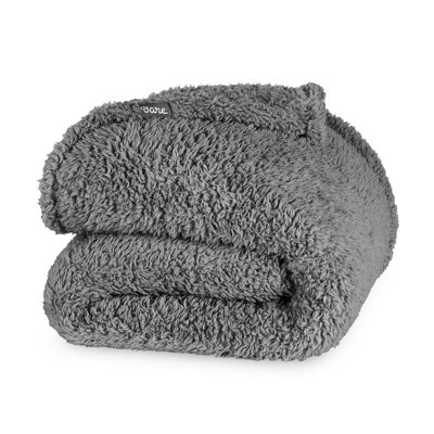 Cozy Faux Shearling Blanket