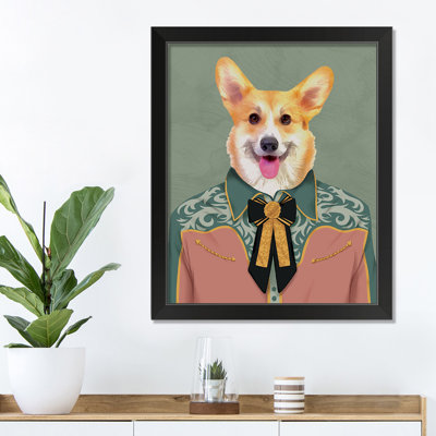 " Dressed Corgi 1 "