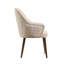 Fauteuil de salle à manger rembourré Solace-126636005
