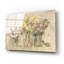 «Flowers In Etched Glass» par Cheri Blum, art mural en verre acrylique-1740347922