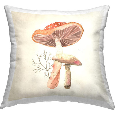 Polyester Throw Square Pillow Cover & Insert