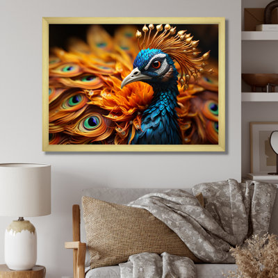 " Close-up Of A Peacock "