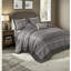 Ensemble de literie en jacquard réversible luxueux 5 pièces, grand, design multicolore pour la décoration intérieure