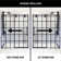 Elan 68-72" W x 74" H Sliding Frameless Shower Door with 3/8" Grid Clear Glass