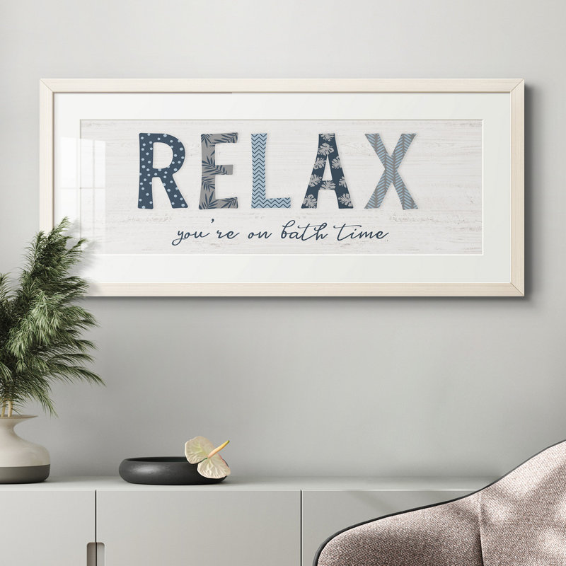 " Relax ", White