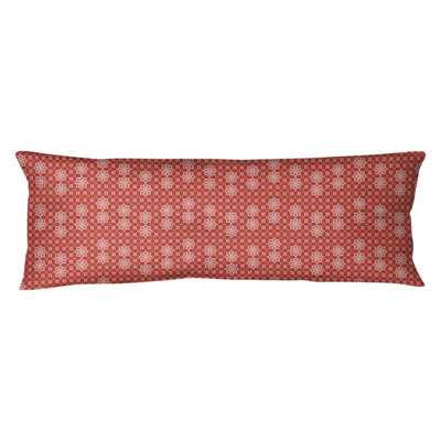 Coussin lombaire en treillis