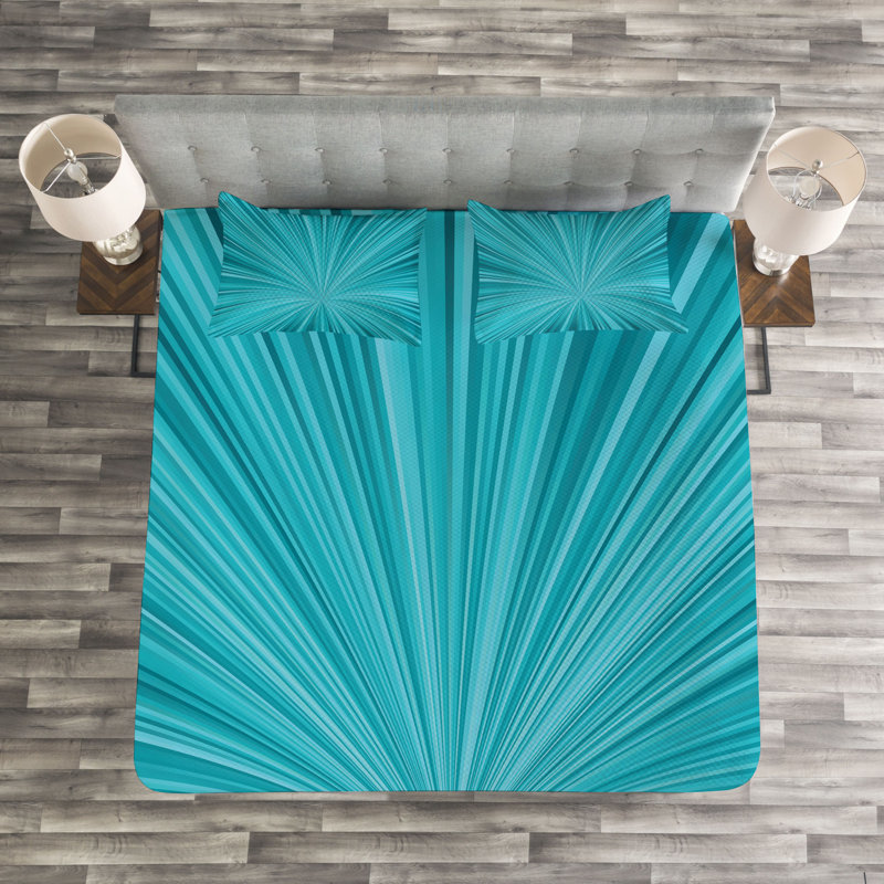Fulbright Bedspread Set with Cushion Cover, 220 x 264 cm
