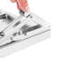 Tablette flottante en acier inoxydable