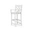 Chaise de bar POLYWOOD Chippendale en sable-9706065