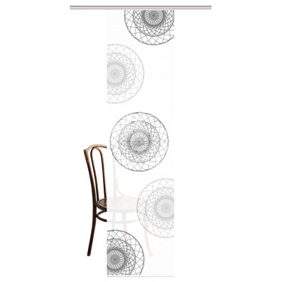 Semi Sheer Sliding Panel Single Panel