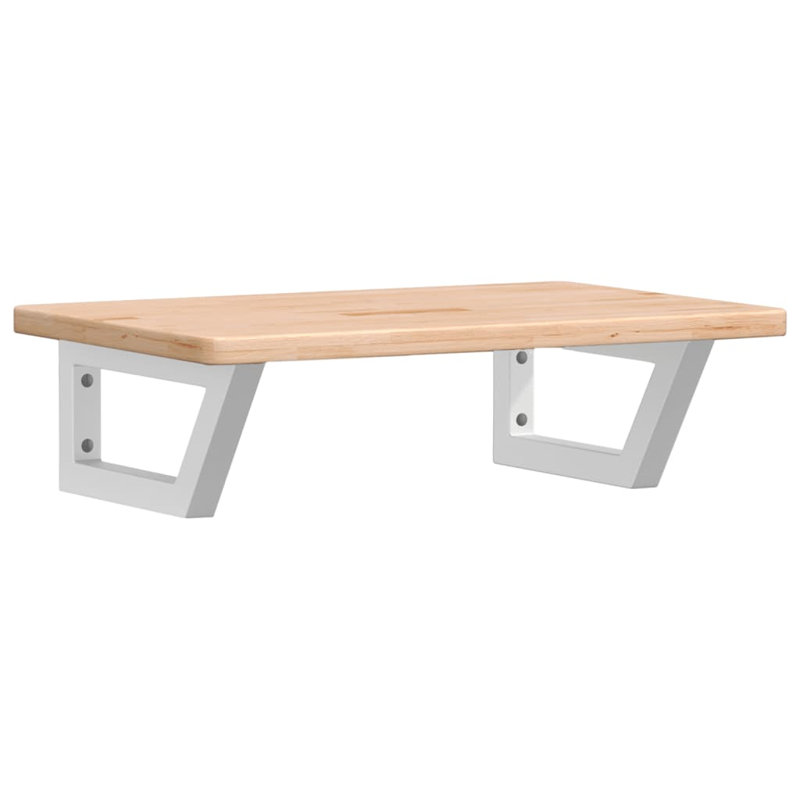 Bracket Shelf, 2.5cm H x 60cm W x 40cm D, Brown/White
