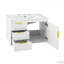Armoire de salle de bain murale moderne avec lavabo en céramique, tiroirs à fermeture en douceur et porte pour un rangement et un style améliorés-242525078