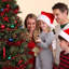 Décoration d'arbre de Noël, articles suspendus, vitrine, décor de scène, accessoires, décorations de Noël, arcs-1207388989