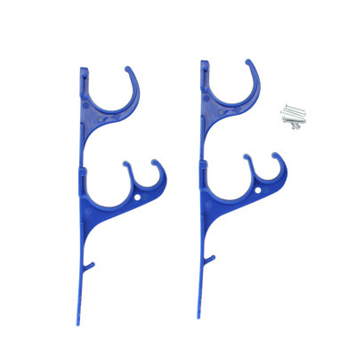 3-Hook Telepole Skimmer And Hoses Swimming Pool Kit -12"