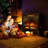 R.W.FLAME 23.5''W 500W/1500W Electric Fireplace Stove With Remote Control-75206385